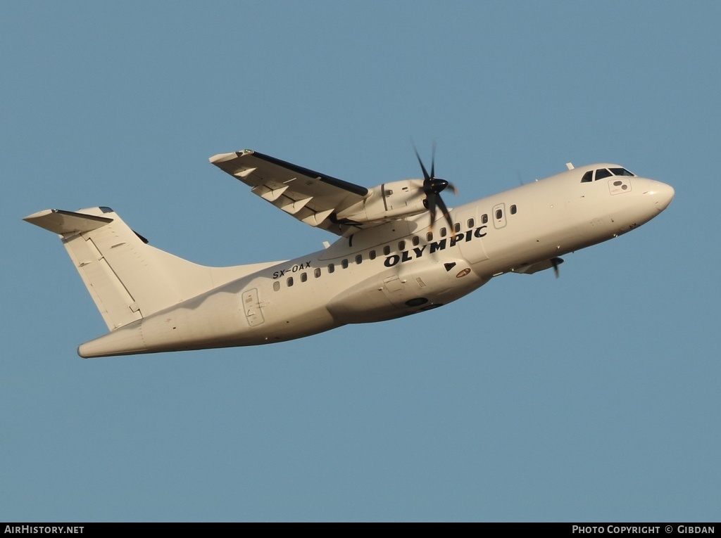 Aircraft Photo of SX-OAX | ATR ATR-42-600 | Olympic | AirHistory.net #503885
