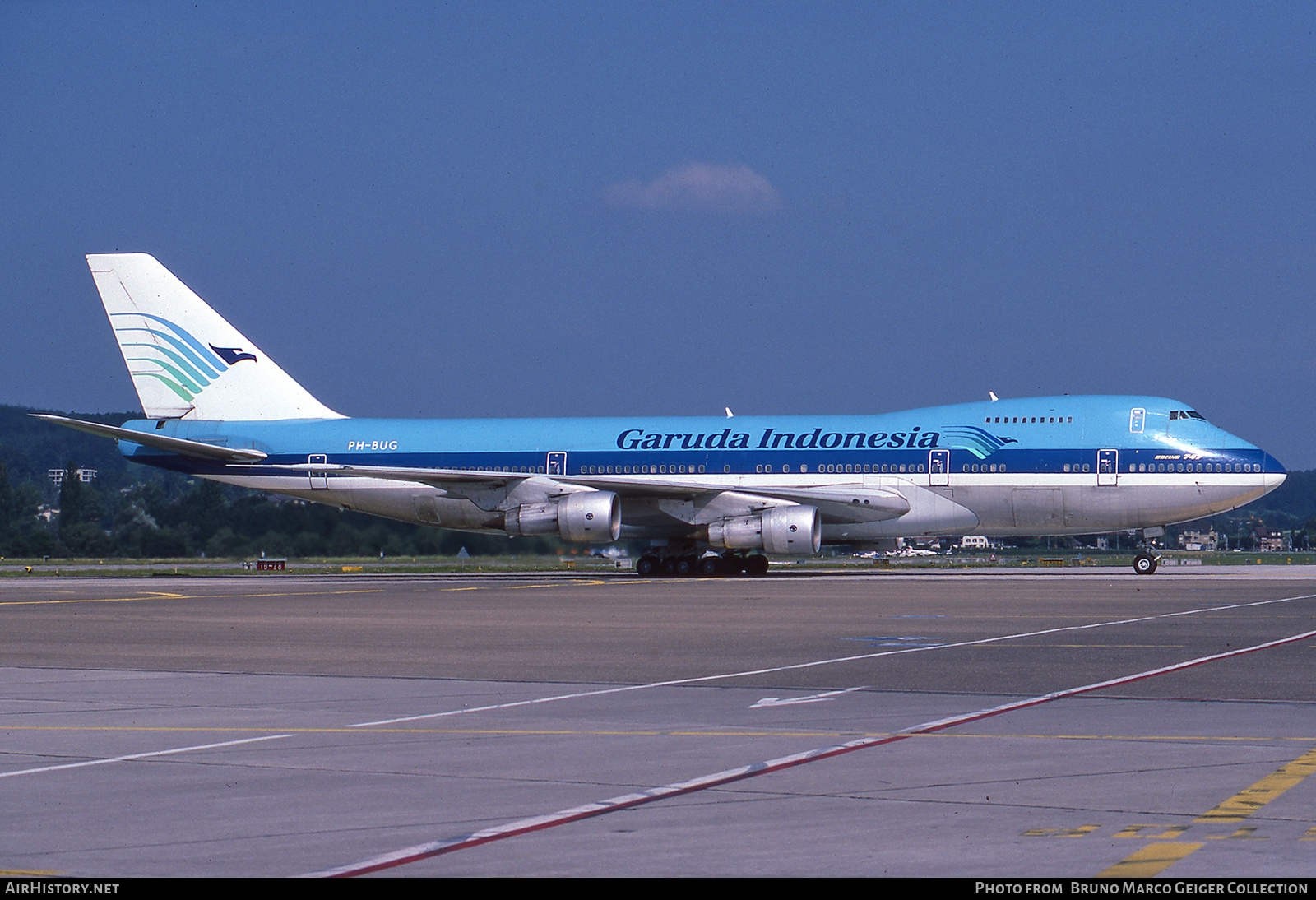 Aircraft Photo of PH-BUG | Boeing 747-206B | Garuda Indonesia | AirHistory.net #503906