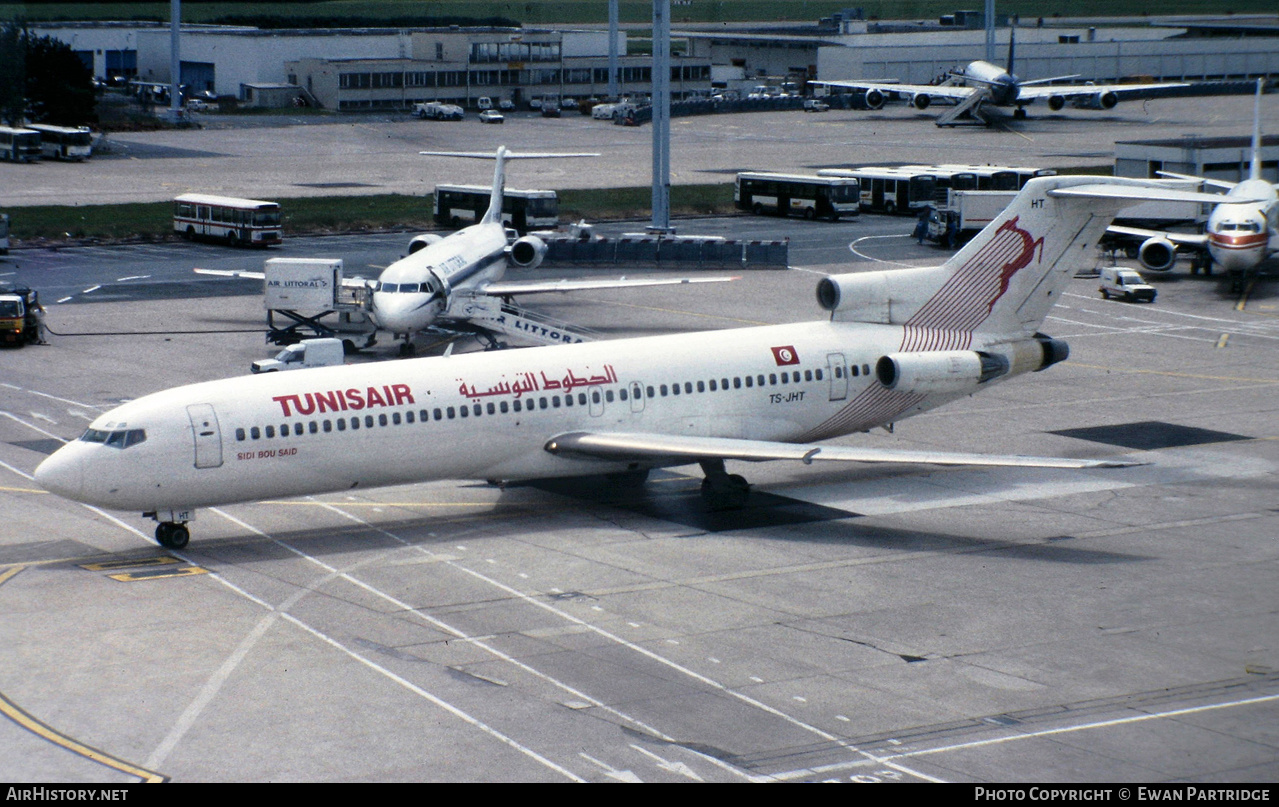 Aircraft Photo of TS-JHT | Boeing 727-2H3/Adv | Tunisair | AirHistory.net #503912