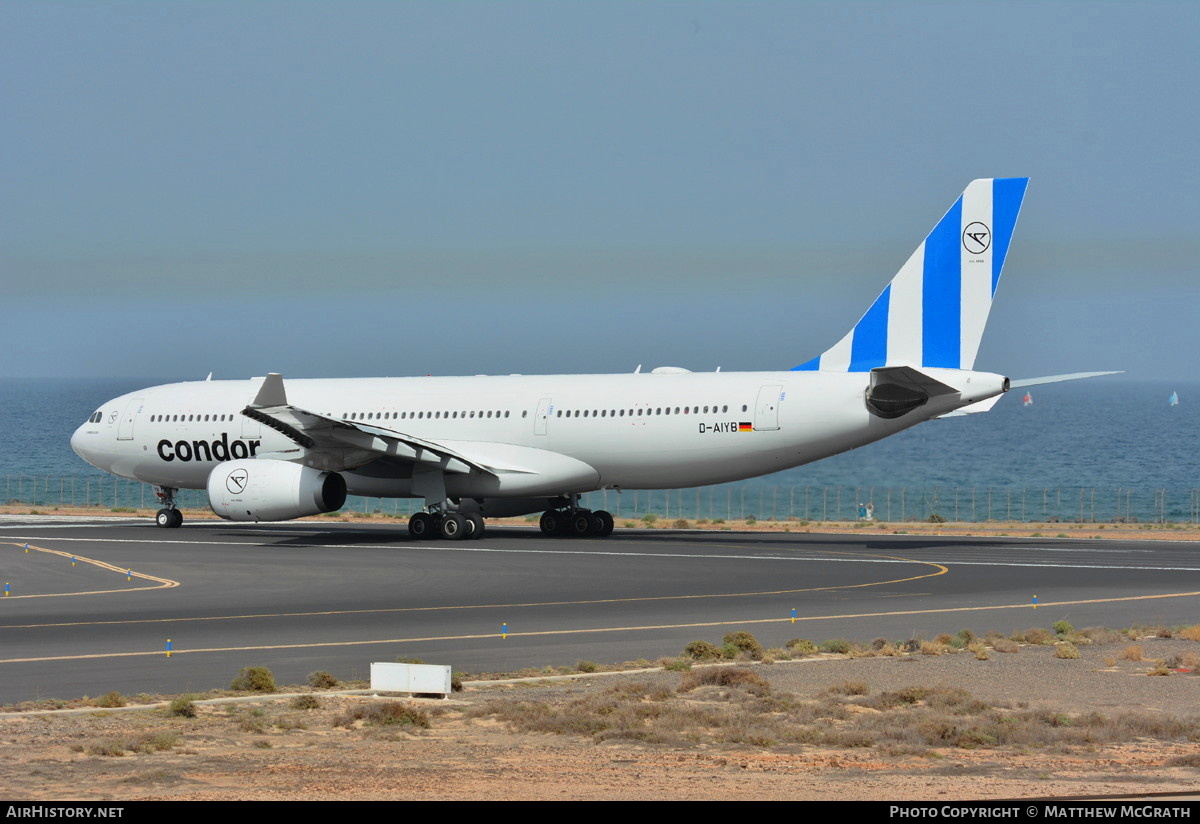 Aircraft Photo of D-AIYB | Airbus A330-243 | Condor Flugdienst | AirHistory.net #503917