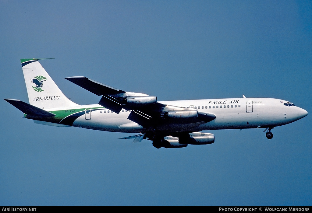 Aircraft Photo of TF-VLA | Boeing 720-025 | Eagle Air of Iceland - Arnarflug | AirHistory.net #503952