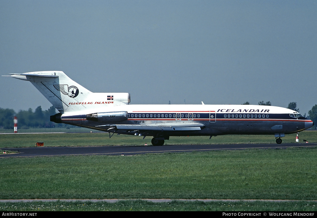 Aircraft Photo of TF-FIA | Boeing 727-185C | Icelandair - Flugfélag Íslands | AirHistory.net #503965