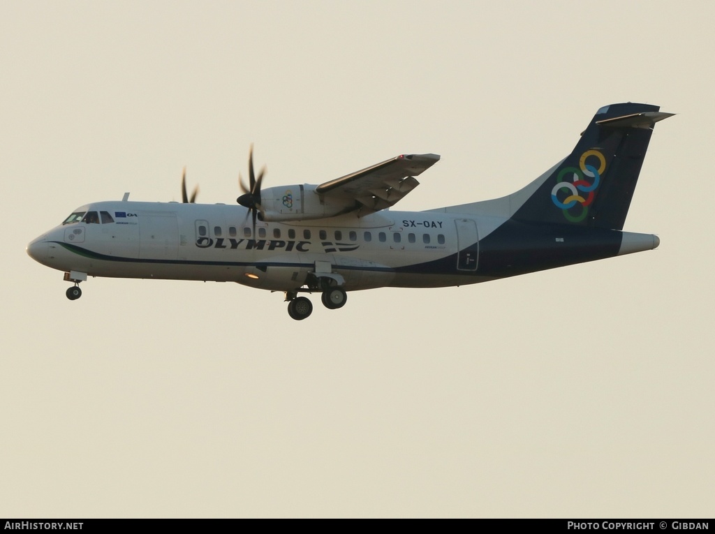 Aircraft Photo of SX-OAY | ATR ATR-42-600 | Olympic | AirHistory.net #503969