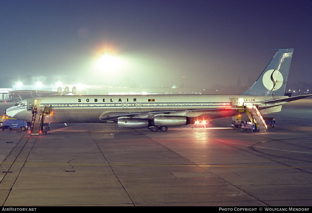 Aircraft Photo of LX-LGW | Boeing 707-344 | Sobelair | AirHistory.net #503973
