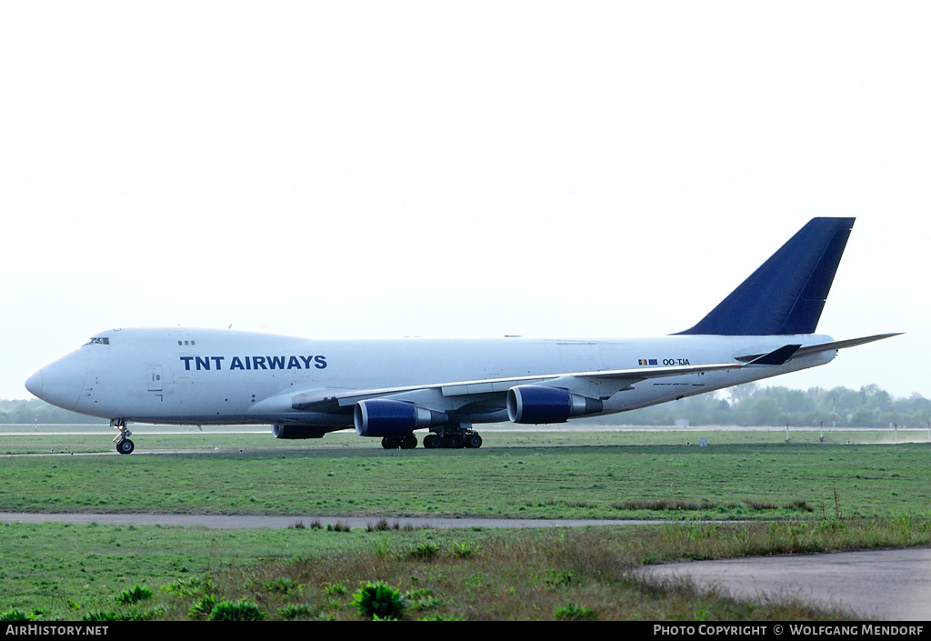 Aircraft Photo of OO-TJA | Boeing 747-47UF/SCD | TNT Airways | AirHistory.net #503977