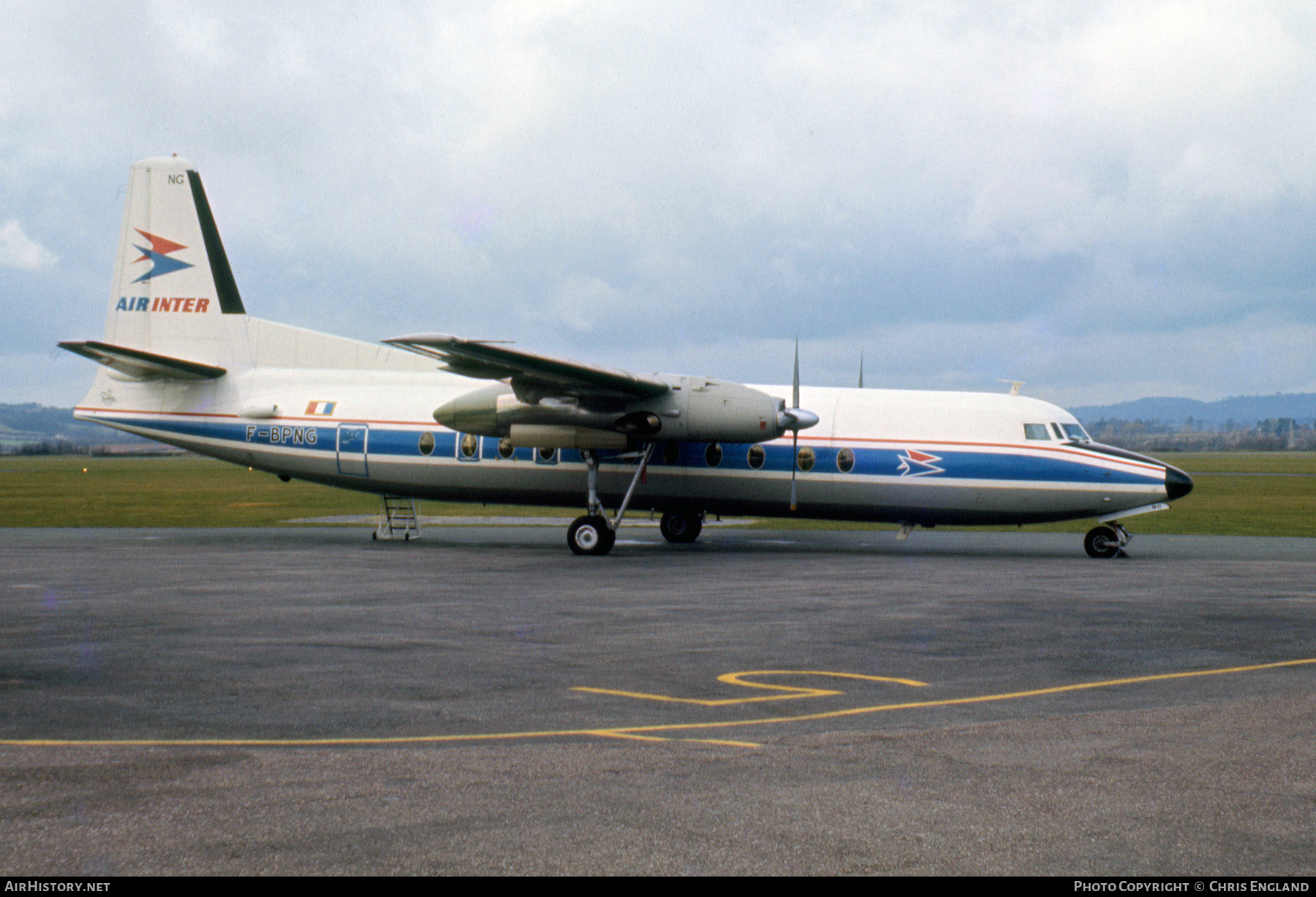 Aircraft Photo of F-BPNG | Fokker F27-500 Friendship | Air Inter | AirHistory.net #504038