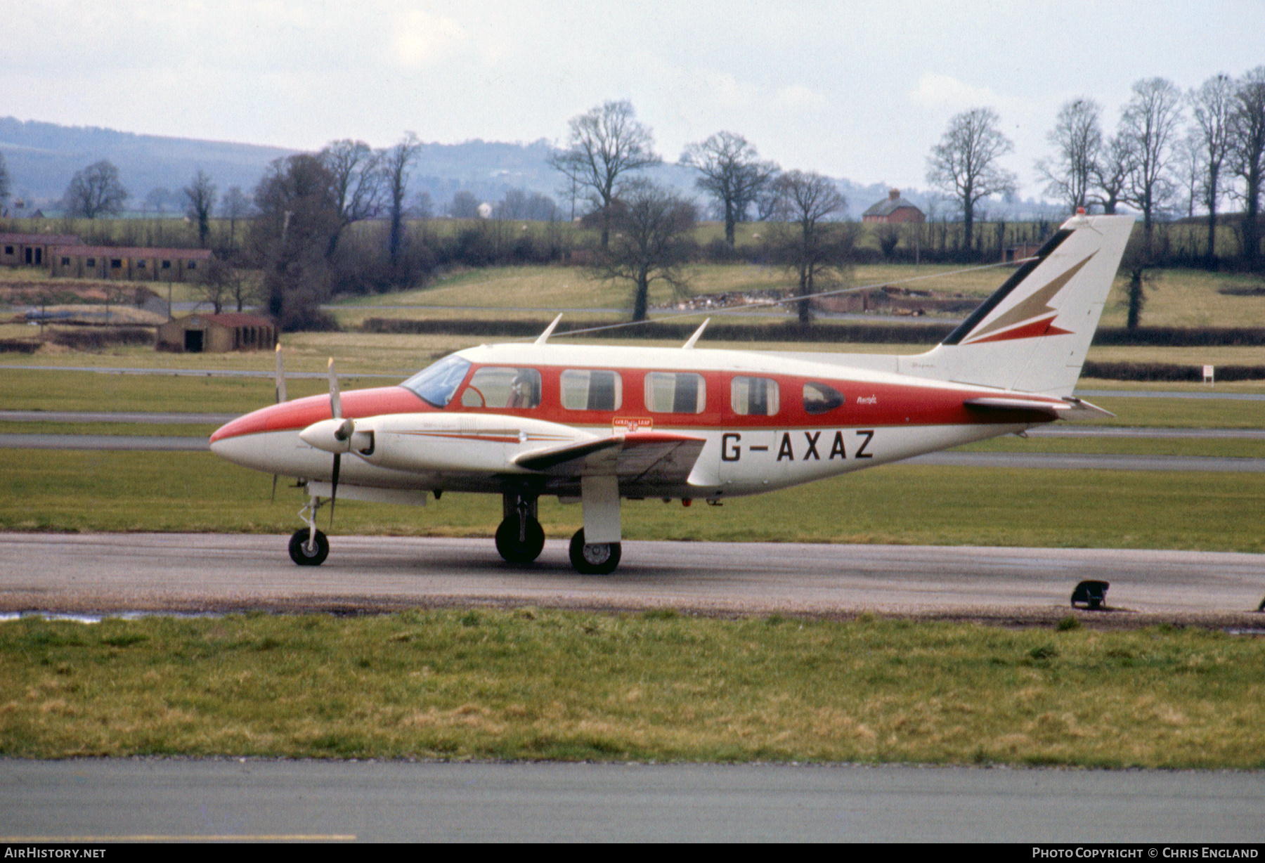 Aircraft Photo of G-AXAZ | Piper PA-31-310 Turbo Navajo | AirHistory.net #504044