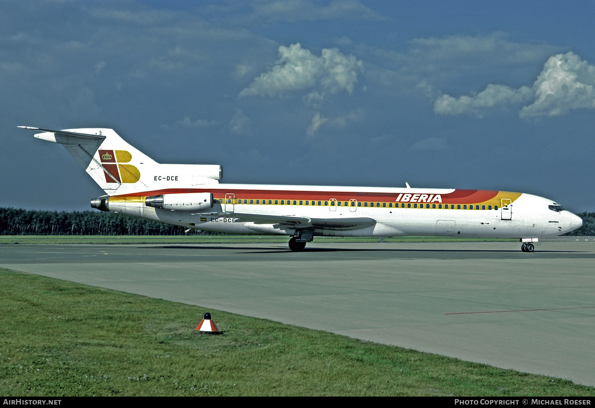 Aircraft Photo of EC-DCE | Boeing 727-256/Adv | Iberia | AirHistory.net #504055