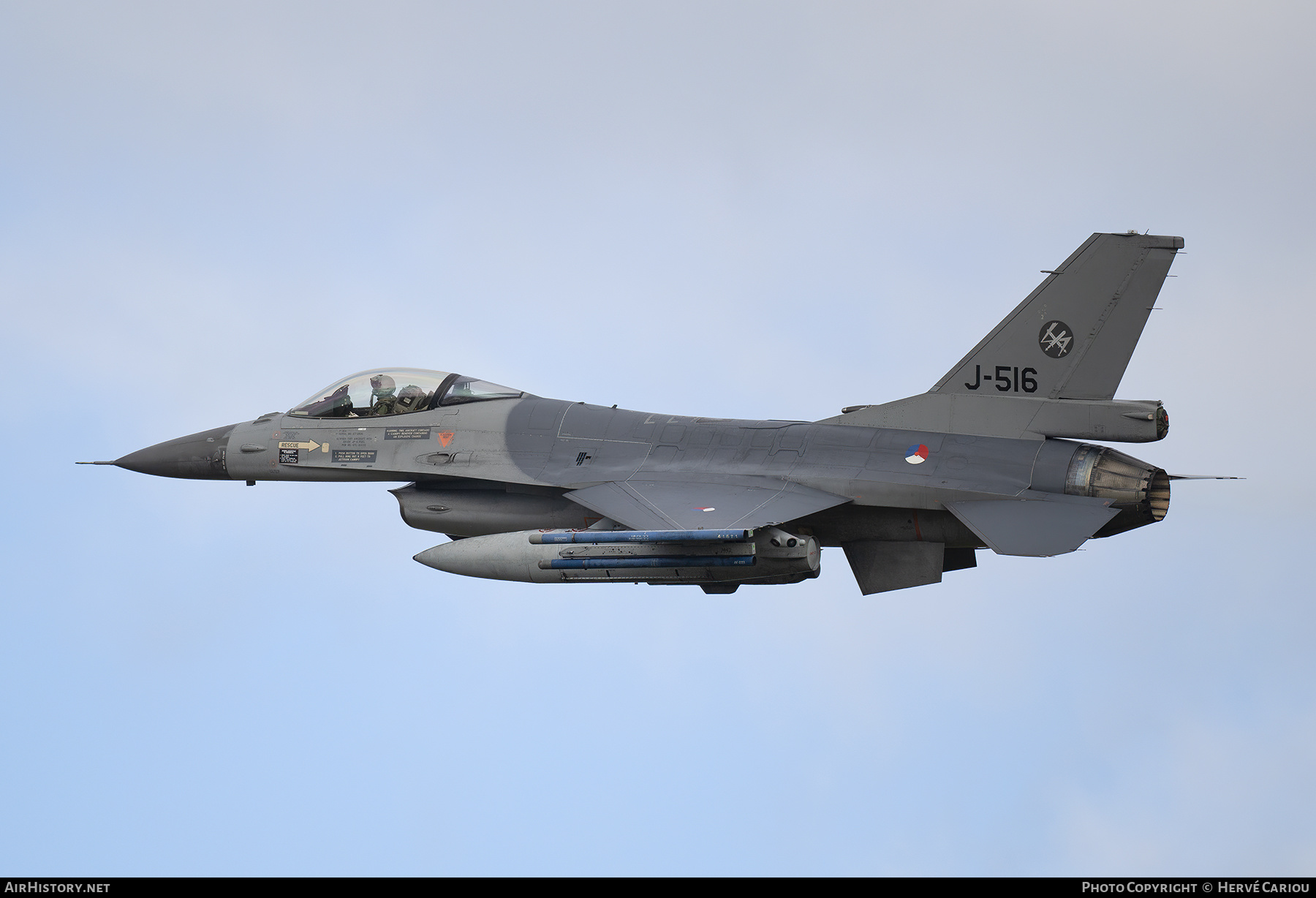 Aircraft Photo of J-516 | General Dynamics F-16AM Fighting Falcon | Netherlands - Air Force | AirHistory.net #504063