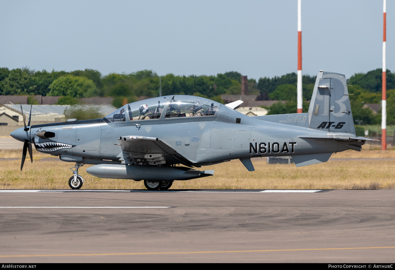 Aircraft Photo of N610AT | Hawker Beechcraft AT-6B Texan II | Hawker Beechcraft | AirHistory.net #504065