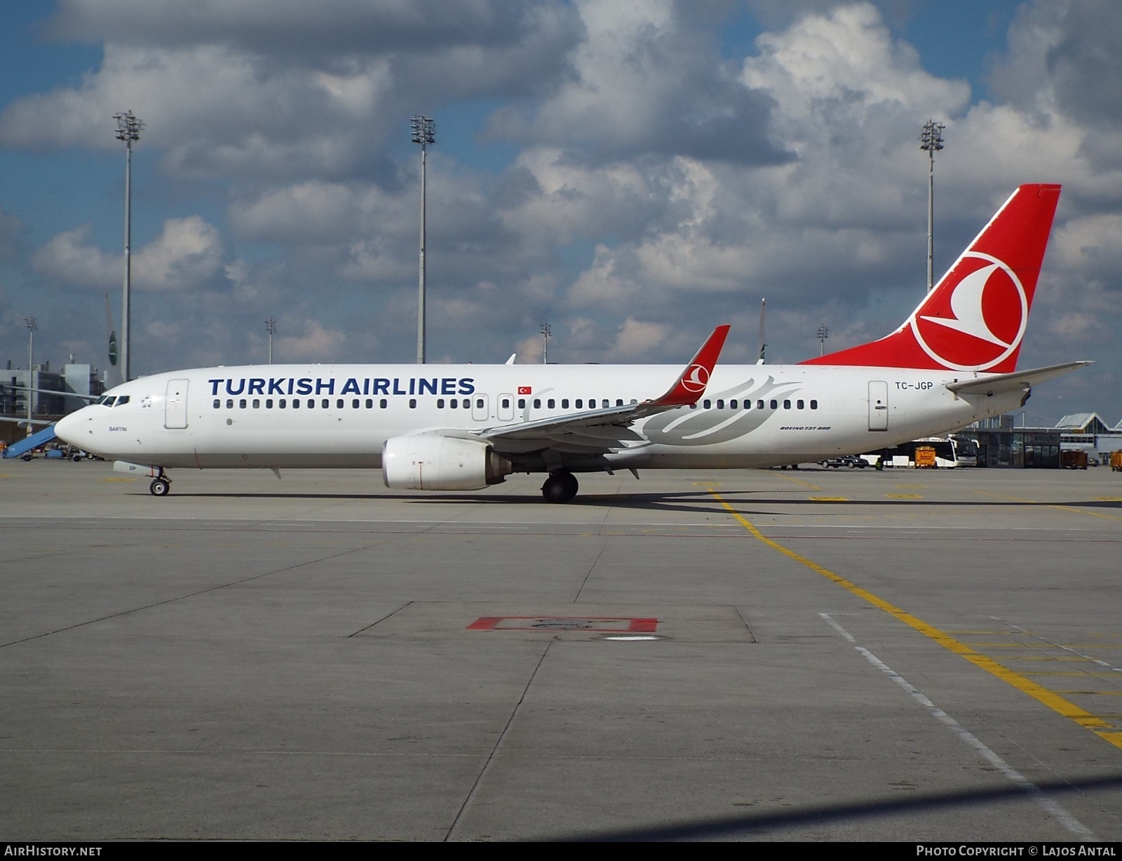 Aircraft Photo of TC-JGP | Boeing 737-8F2 | Turkish Airlines | AirHistory.net #504077