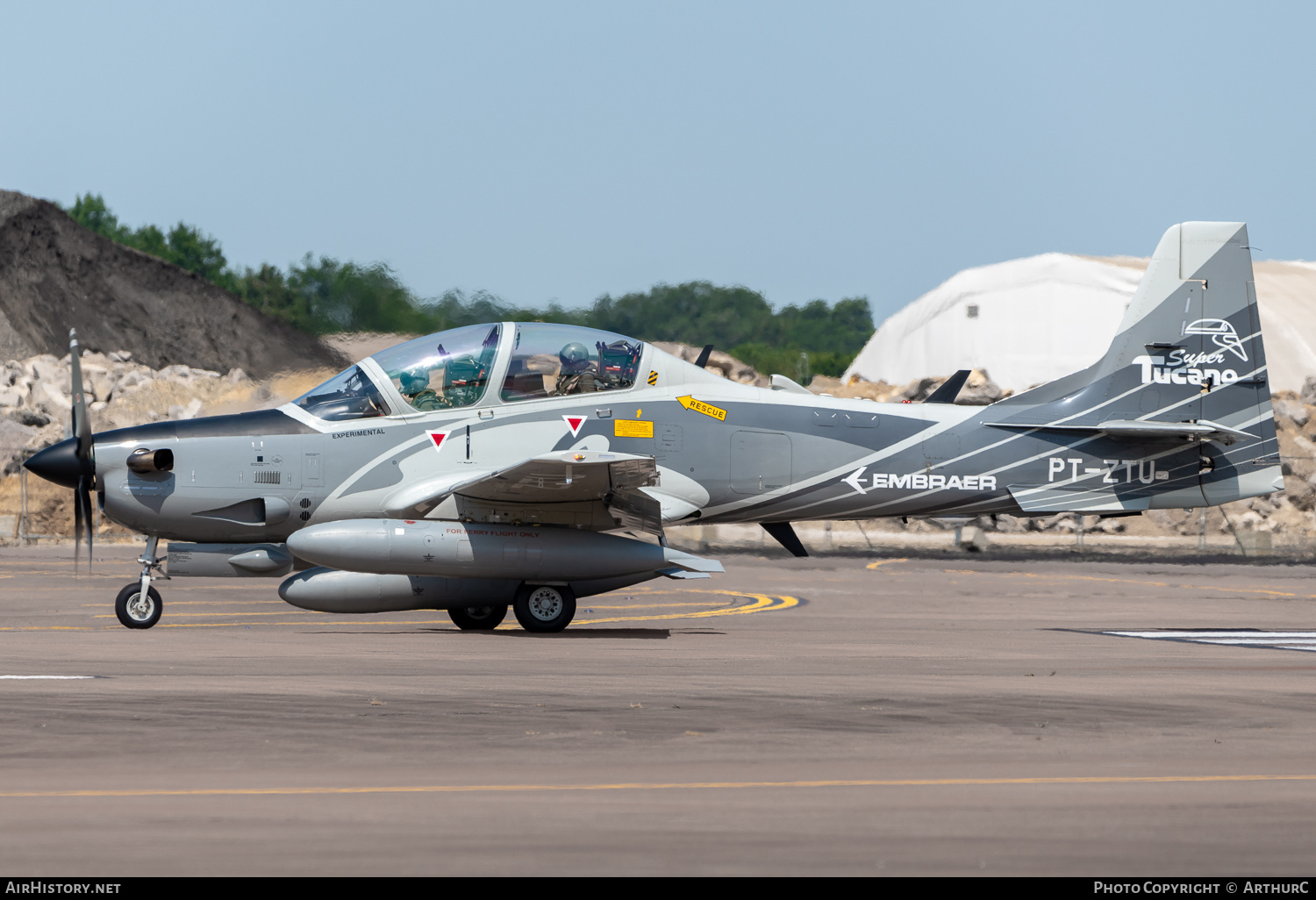 Aircraft Photo of PT-ZTU | Embraer EMB-314 Super Tucano | Embraer | AirHistory.net #504085