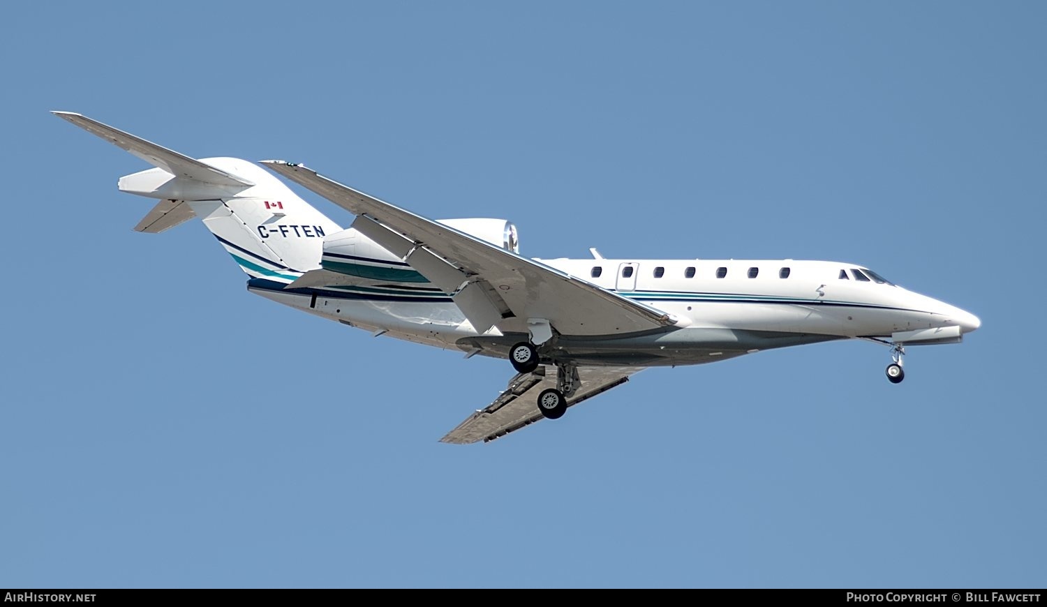 Aircraft Photo of C-FTEN | Cessna 750 Citation X | AirHistory.net #504111