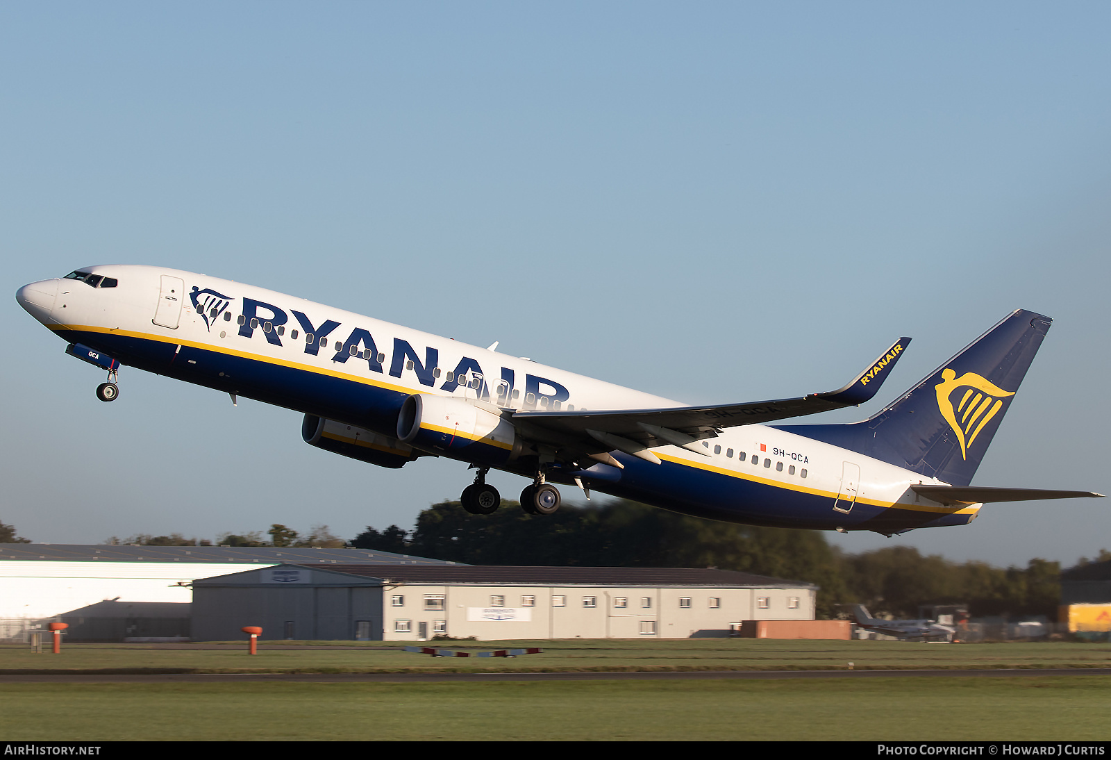 Aircraft Photo of 9H-QCA | Boeing 737-8AS | Ryanair | AirHistory.net #504117