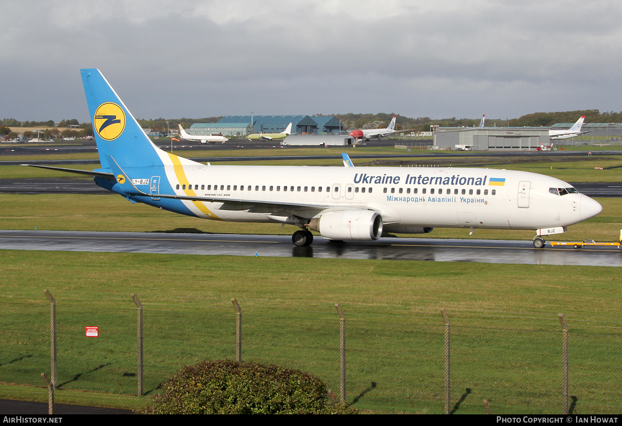Aircraft Photo of LY-BJZ | Boeing 737-8Q8 | Ukraine International Airlines | AirHistory.net #504151
