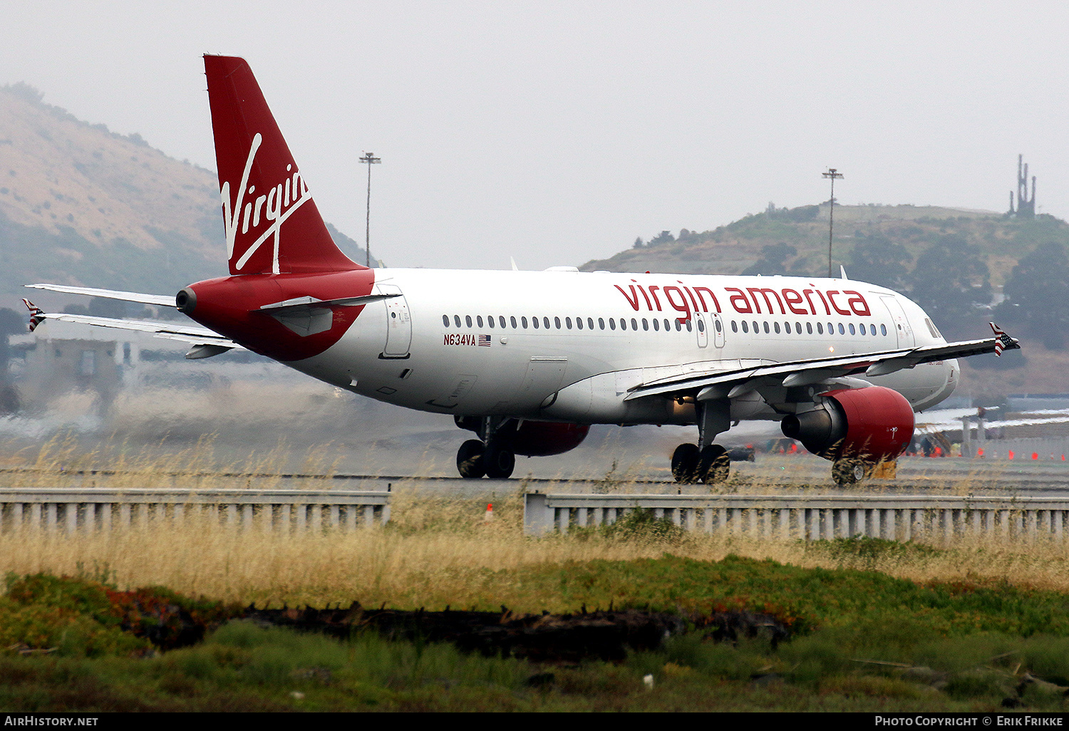 Aircraft Photo of N634VA | Airbus A320-214 | Virgin America | AirHistory.net #504174