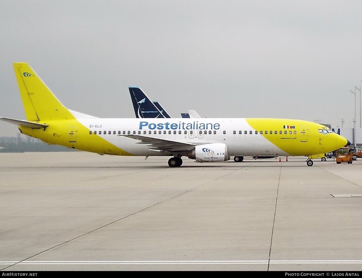 Aircraft Photo of EI-ELZ | Boeing 737-4Q8 | Poste Italiane | AirHistory.net #504184