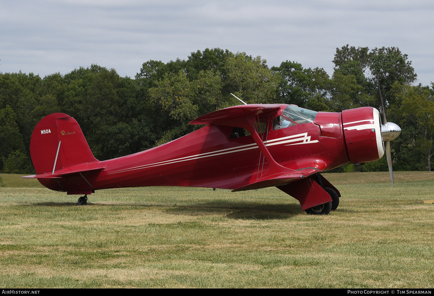 Aircraft Photo of N50A | Beech D17S | AirHistory.net #504207
