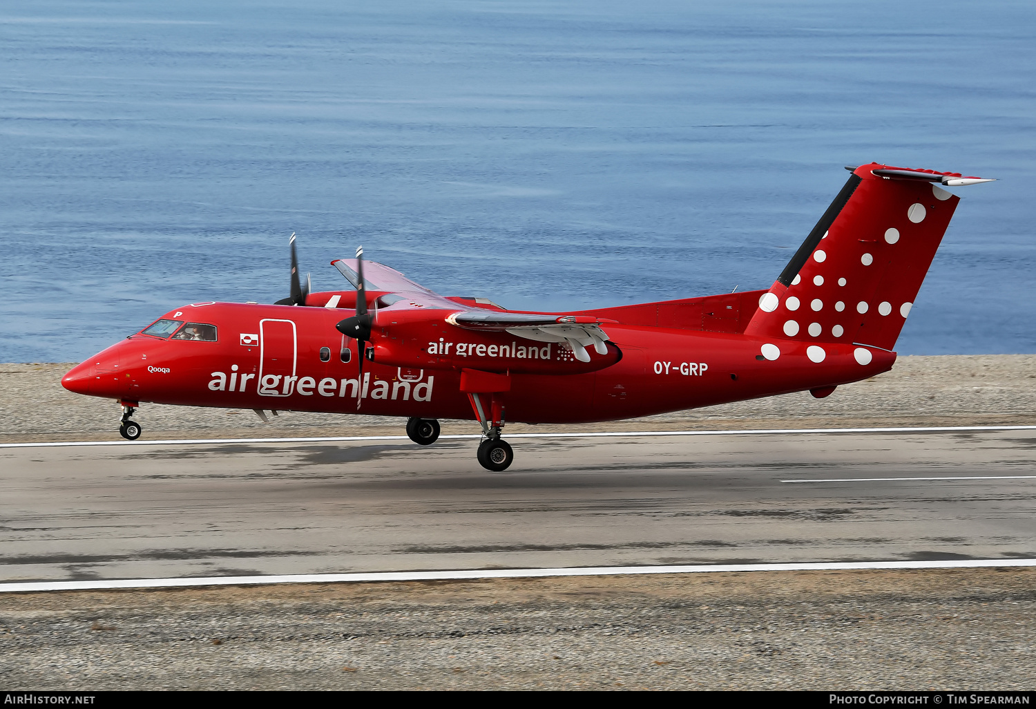 Aircraft Photo of OY-GRP | Bombardier DHC-8-201Q Dash 8 | Air Greenland | AirHistory.net #504212