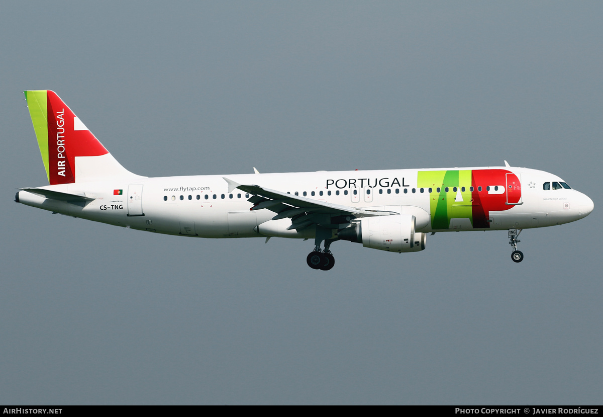 Aircraft Photo of CS-TNG | Airbus A320-214 | TAP Portugal | AirHistory.net #504224