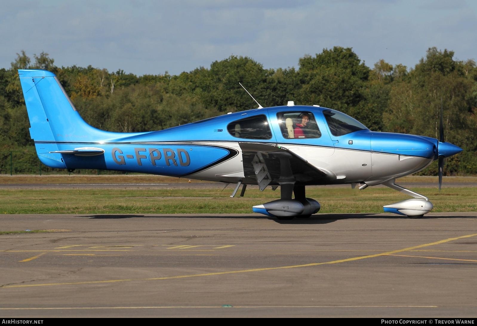 Aircraft Photo of G-FPRD | Cirrus SR-22 G6-GTS Platinum | AirHistory.net #504232