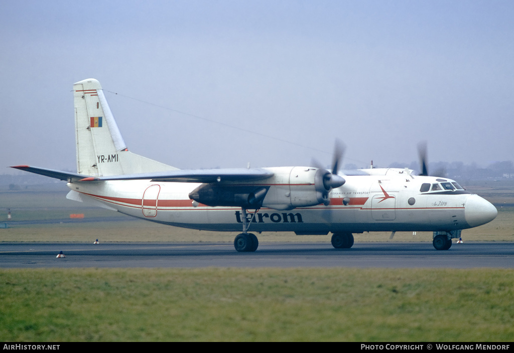 Aircraft Photo of YR-AMI | Antonov An-24RV | TAROM - Transporturile Aeriene Române | AirHistory.net #504241