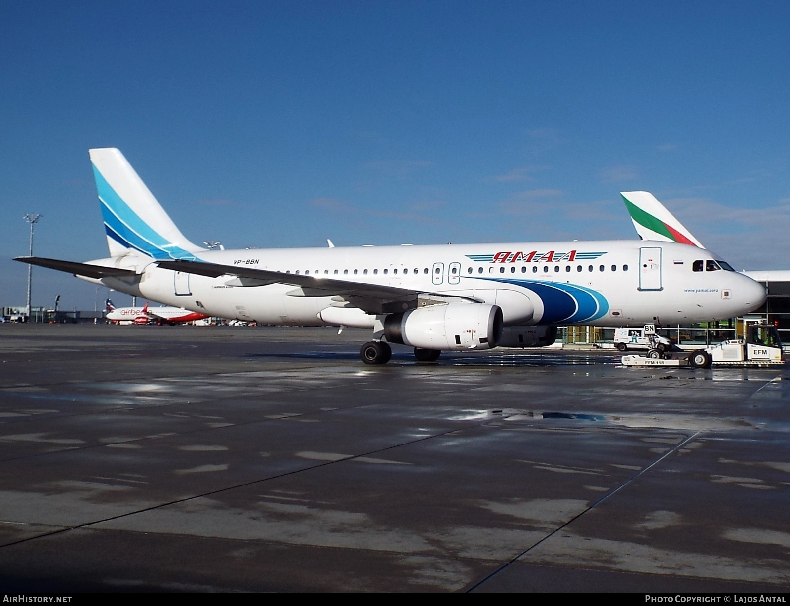 Aircraft Photo of VP-BBN | Airbus A320-232 | Yamal Airlines | AirHistory.net #504242