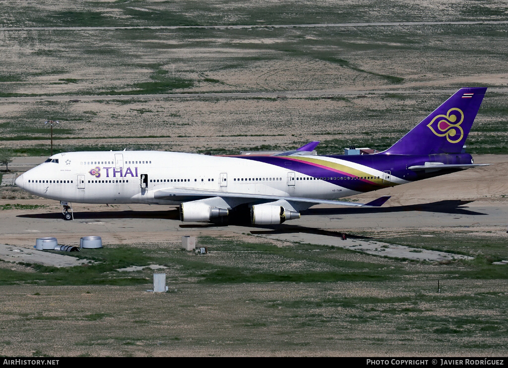 Aircraft Photo of HS-TGM | Boeing 747-4D7 | Thai Airways International | AirHistory.net #504252