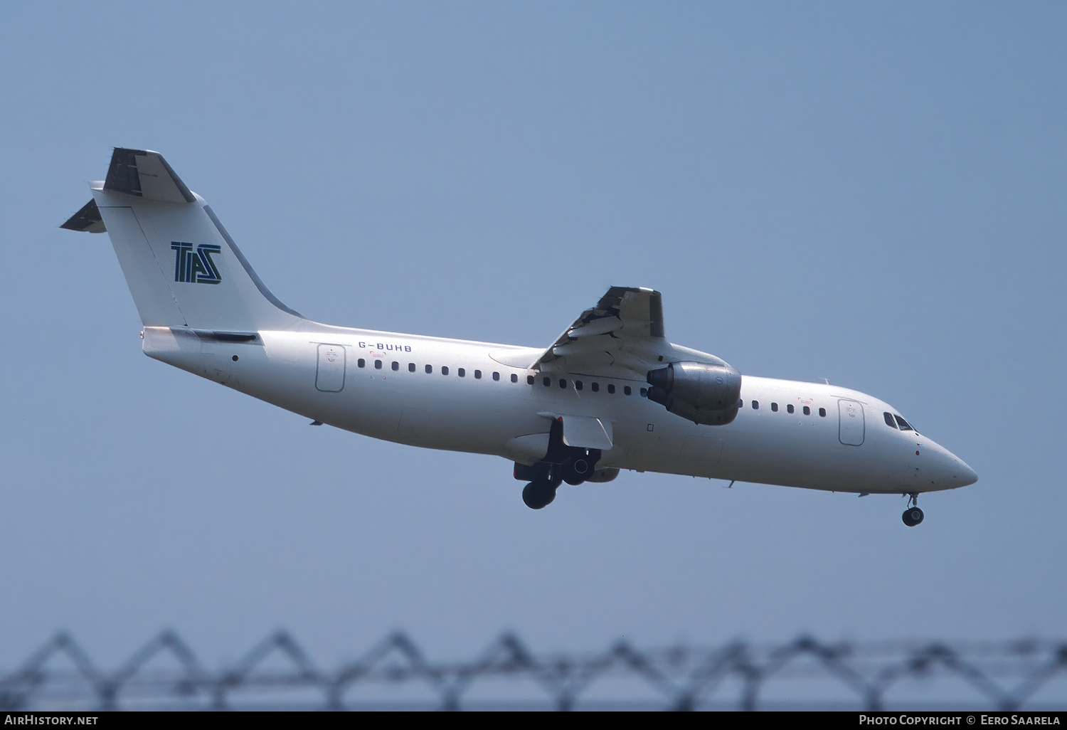 Aircraft Photo of G-BUHB | British Aerospace BAe-146-300 | TAS Airways - Trasporti Aerei Speciali | AirHistory.net #504277