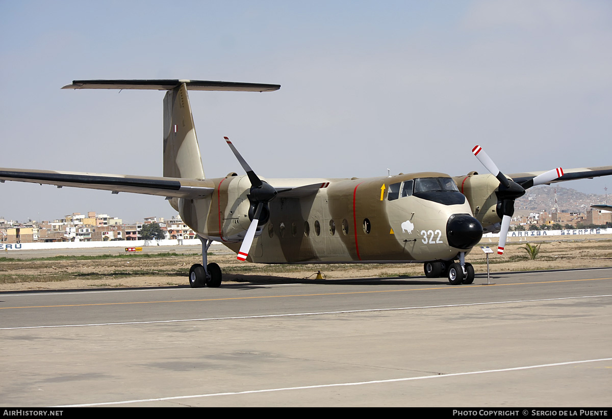 Aircraft Photo of 322 | De Havilland Canada DHC-5A Buffalo | Peru - Air Force | AirHistory.net #504282