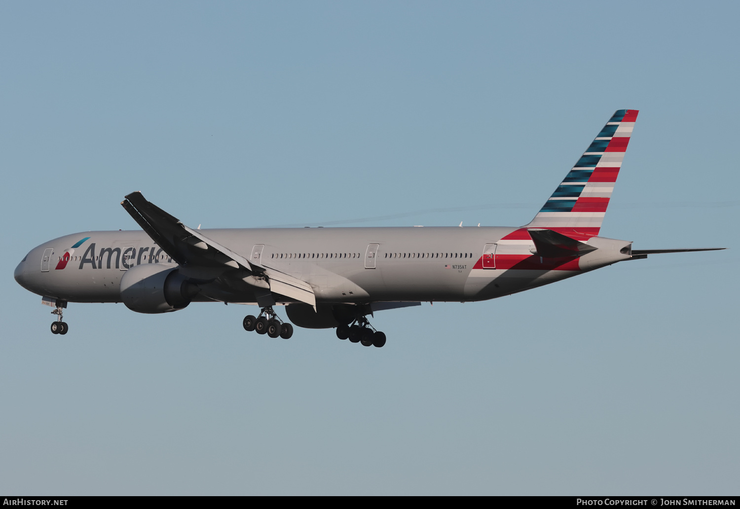 Aircraft Photo of N735AT | Boeing 777-323/ER | American Airlines | AirHistory.net #504286
