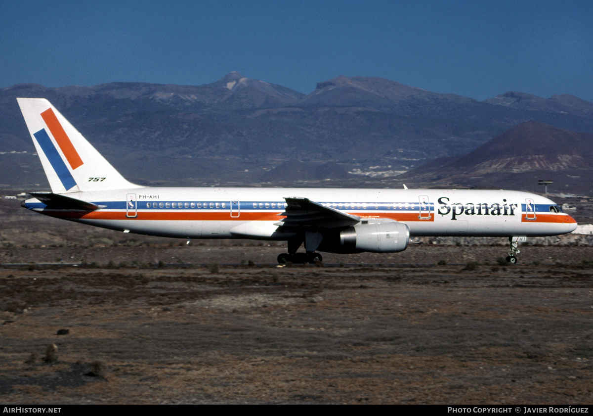 Aircraft Photo of PH-AHI | Boeing 757-27B | Spanair | AirHistory.net #504293