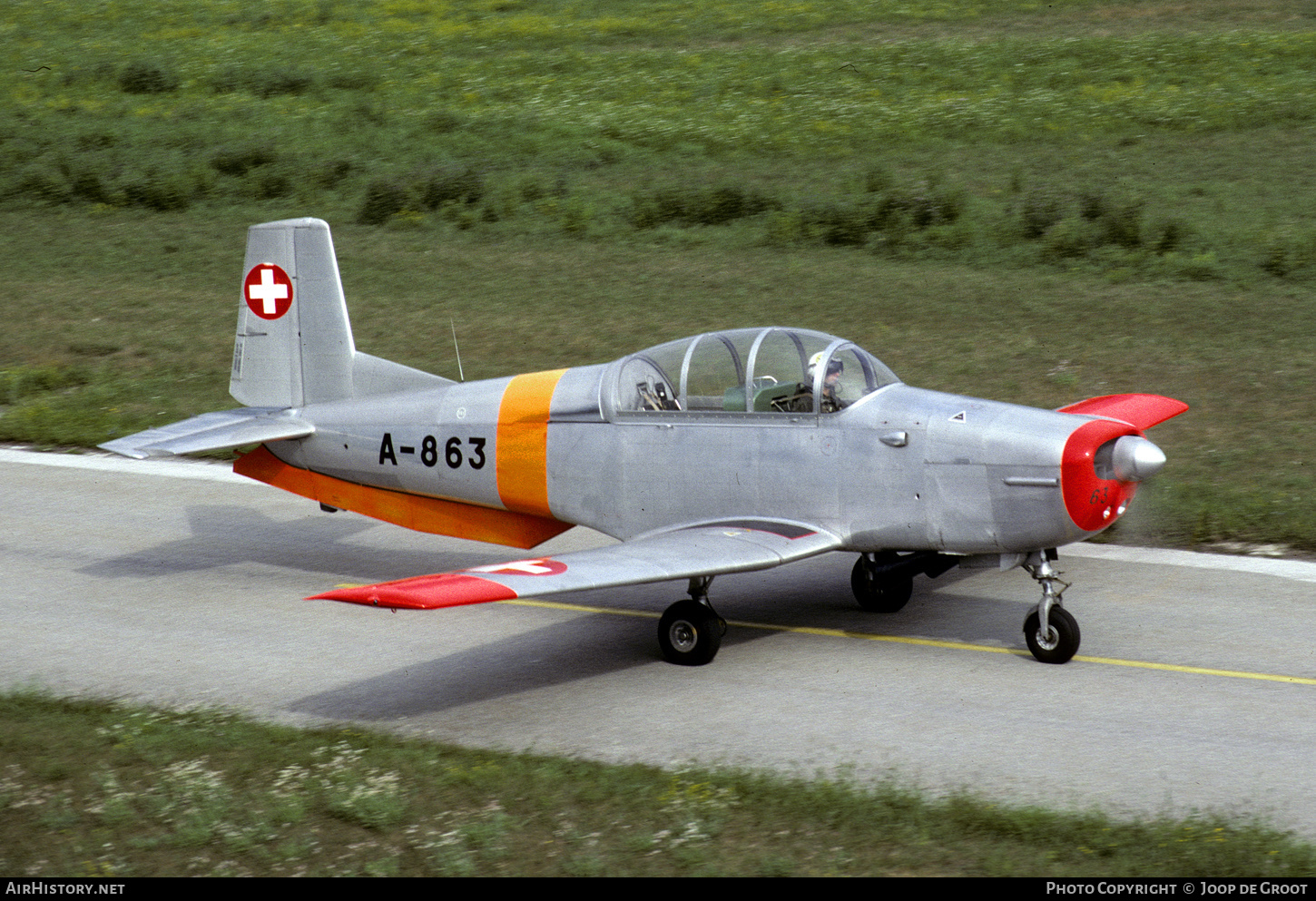 Aircraft Photo of A-863 | Pilatus P-3-05 | Switzerland - Air Force | AirHistory.net #504296
