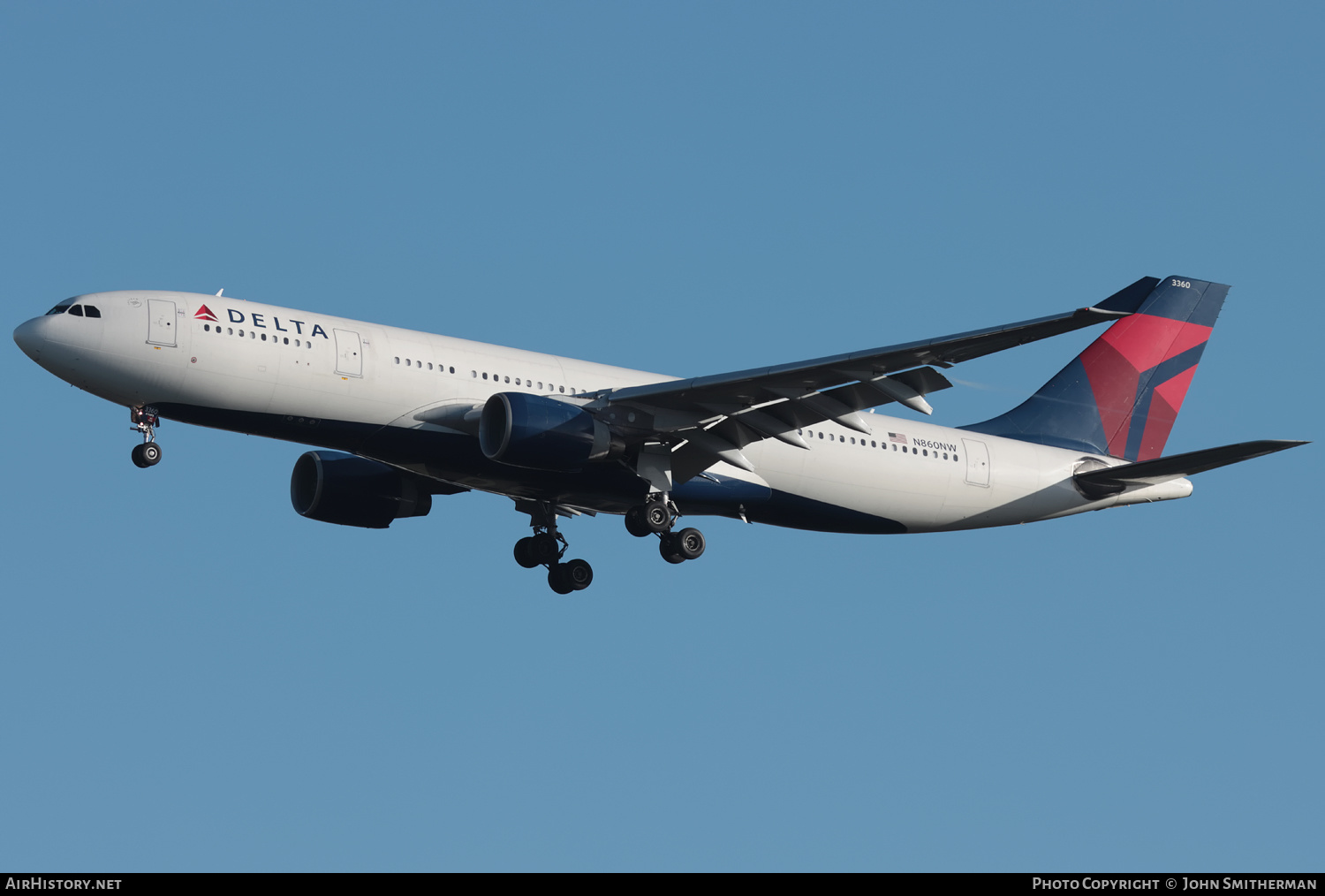Aircraft Photo of N860NW | Airbus A330-223 | Delta Air Lines | AirHistory.net #504309