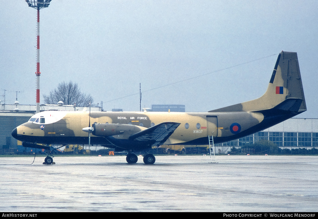 Aircraft Photo of XS637 | Hawker Siddeley HS-780 Andover C1 | UK - Air Force | AirHistory.net #504311