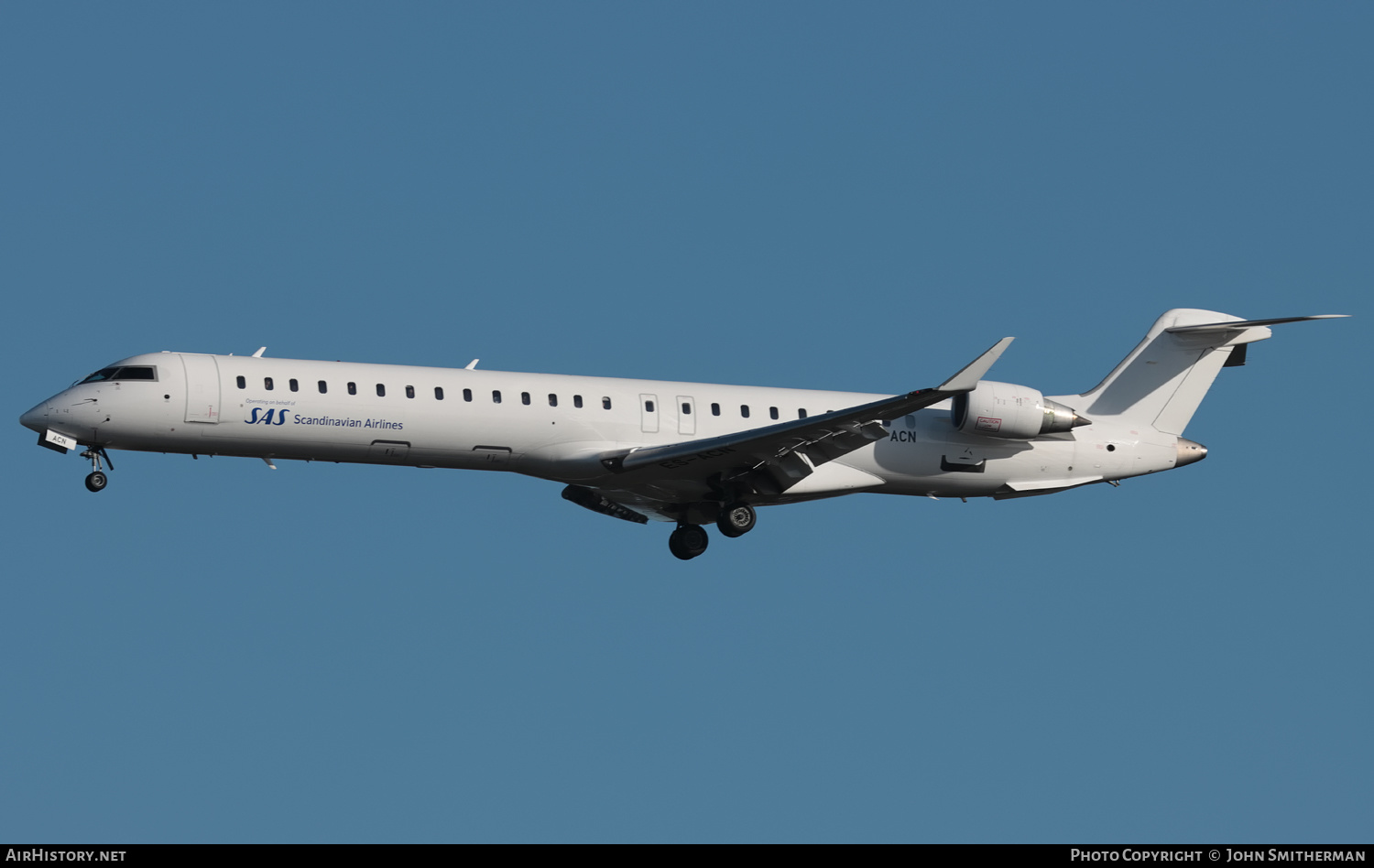 Aircraft Photo of ES-ACN | Bombardier CRJ-900LR (CL-600-2D24) | Scandinavian Airlines - SAS | AirHistory.net #504324