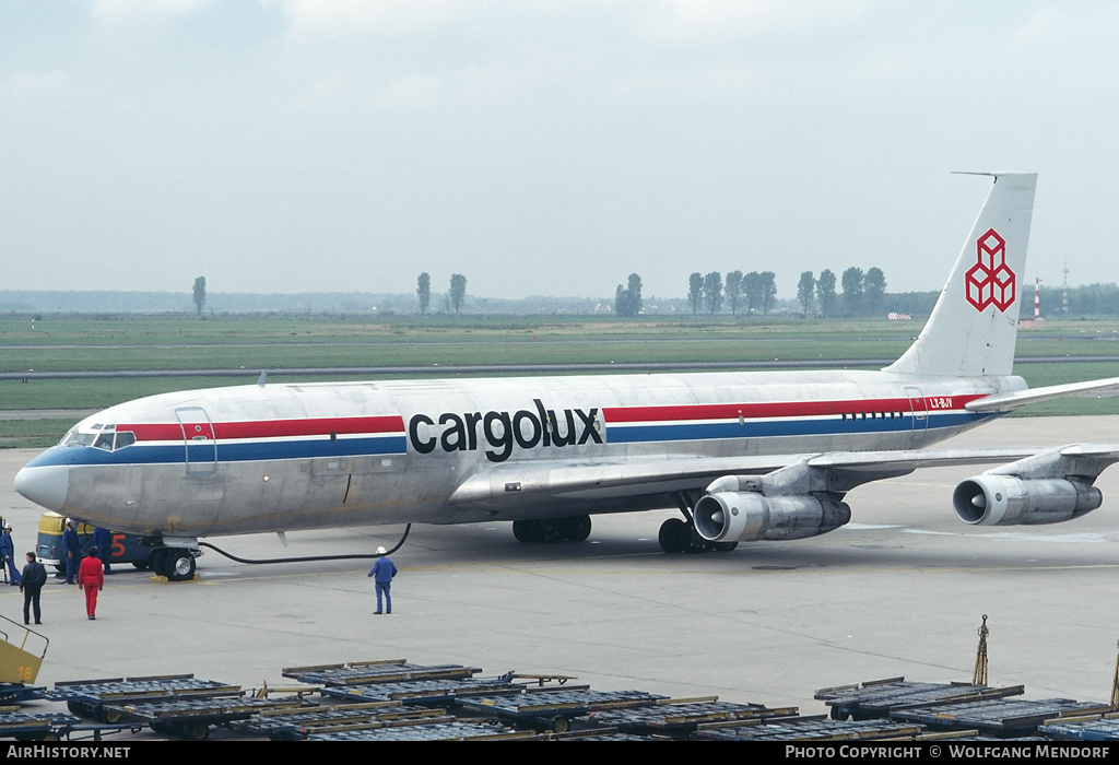 Aircraft Photo of LX-BJV | Boeing 707-331C | Cargolux | AirHistory.net #504326