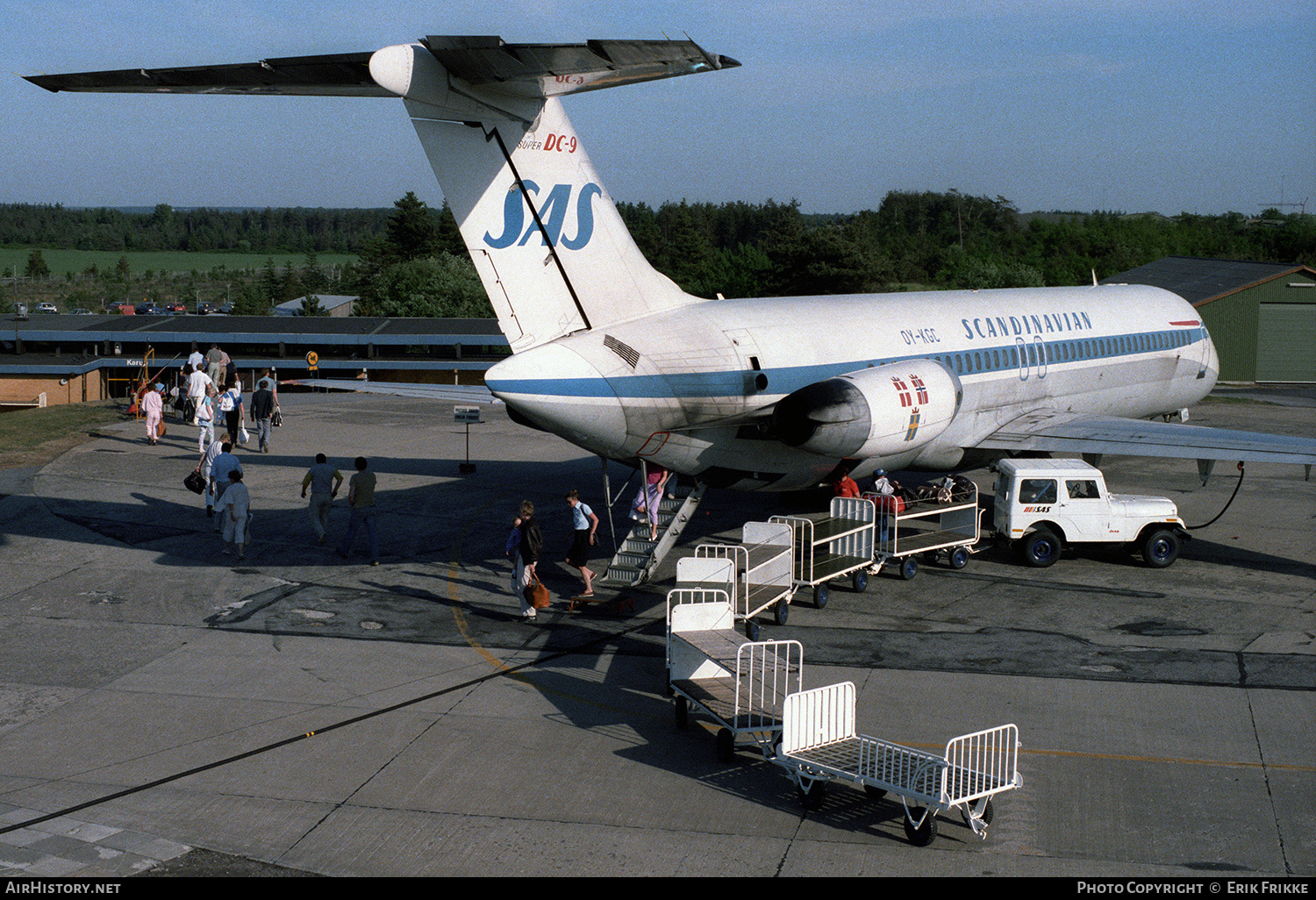 Aircraft Photo of OY-KGC | McDonnell Douglas DC-9-41 | Scandinavian Airlines - SAS | AirHistory.net #504340