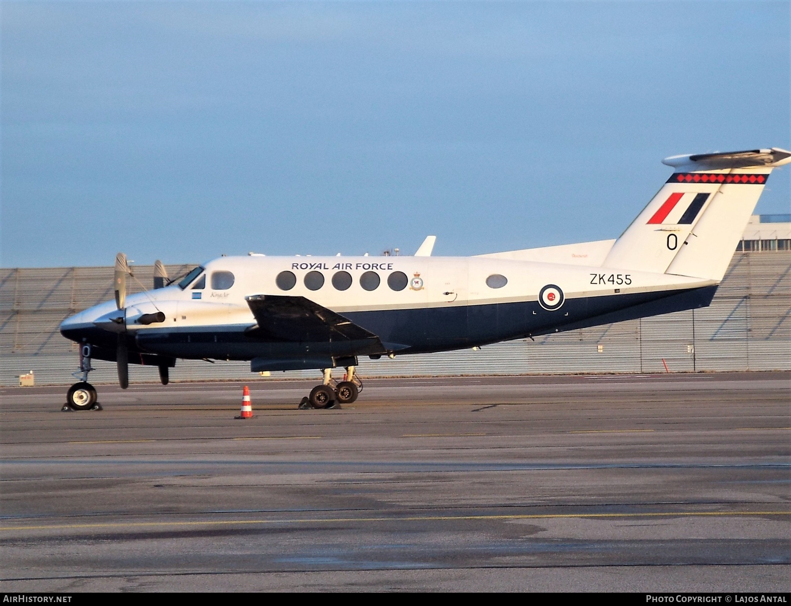 Aircraft Photo of ZK455 | Raytheon B200 King Air | UK - Air Force | AirHistory.net #504345