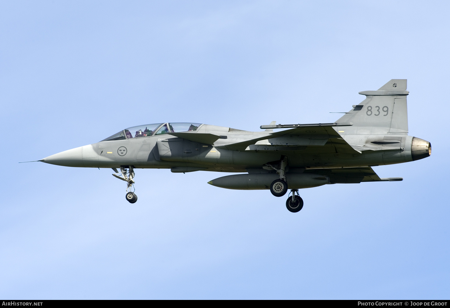 Aircraft Photo of 39839 | Saab JAS 39D Gripen | Sweden - Air Force | AirHistory.net #504353