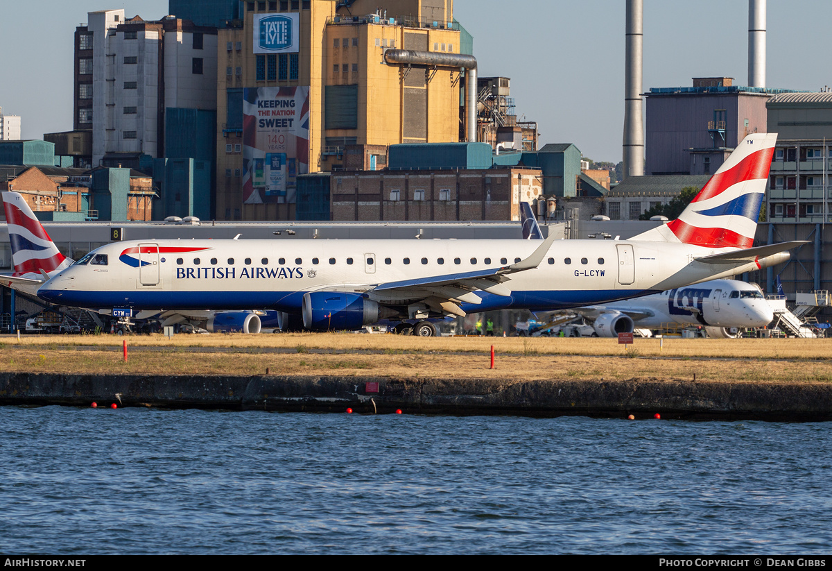 Aircraft Photo of G-LCYW | Embraer 190SR (ERJ-190-100SR) | British Airways | AirHistory.net #504356