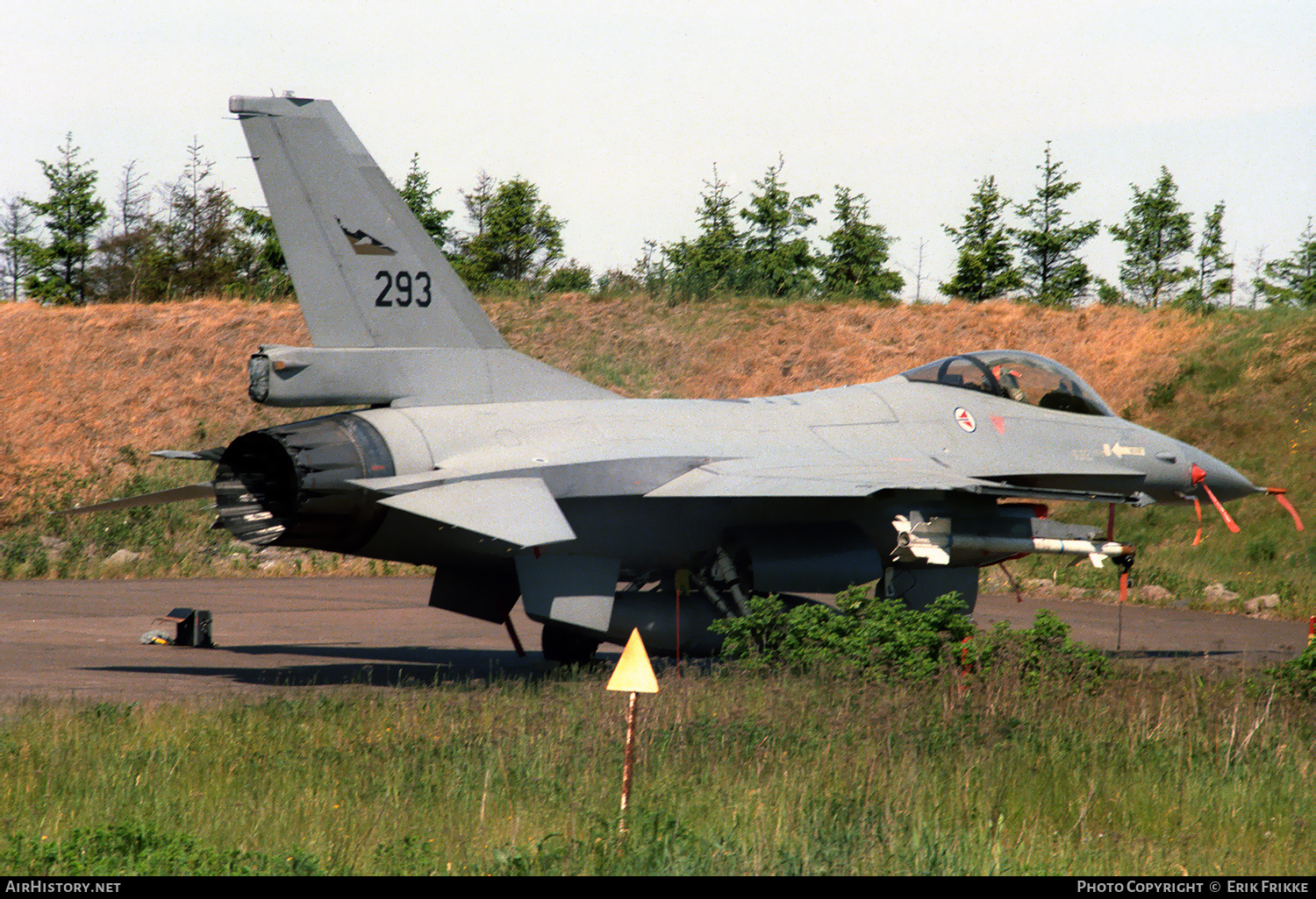 Aircraft Photo of 293 | General Dynamics F-16A Fighting Falcon | Norway - Air Force | AirHistory.net #504367