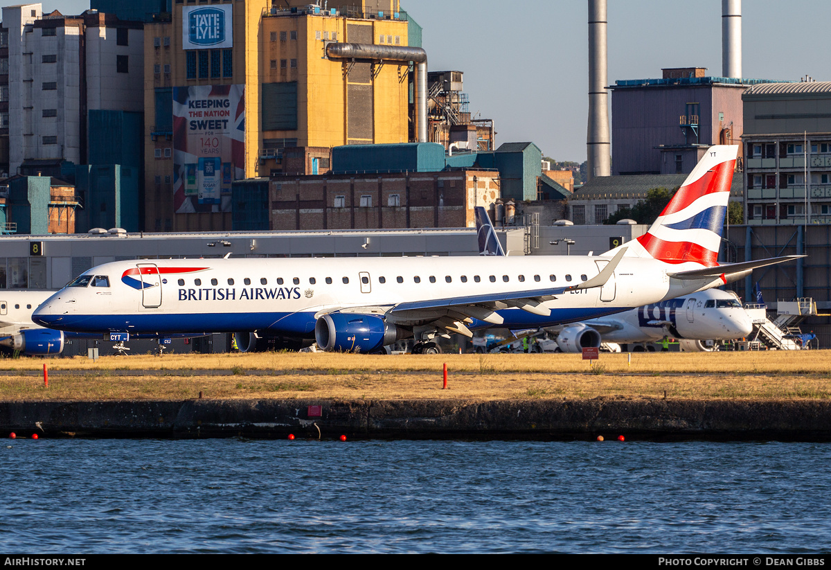 Aircraft Photo of G-LCYT | Embraer 190SR (ERJ-190-100SR) | British Airways | AirHistory.net #504372