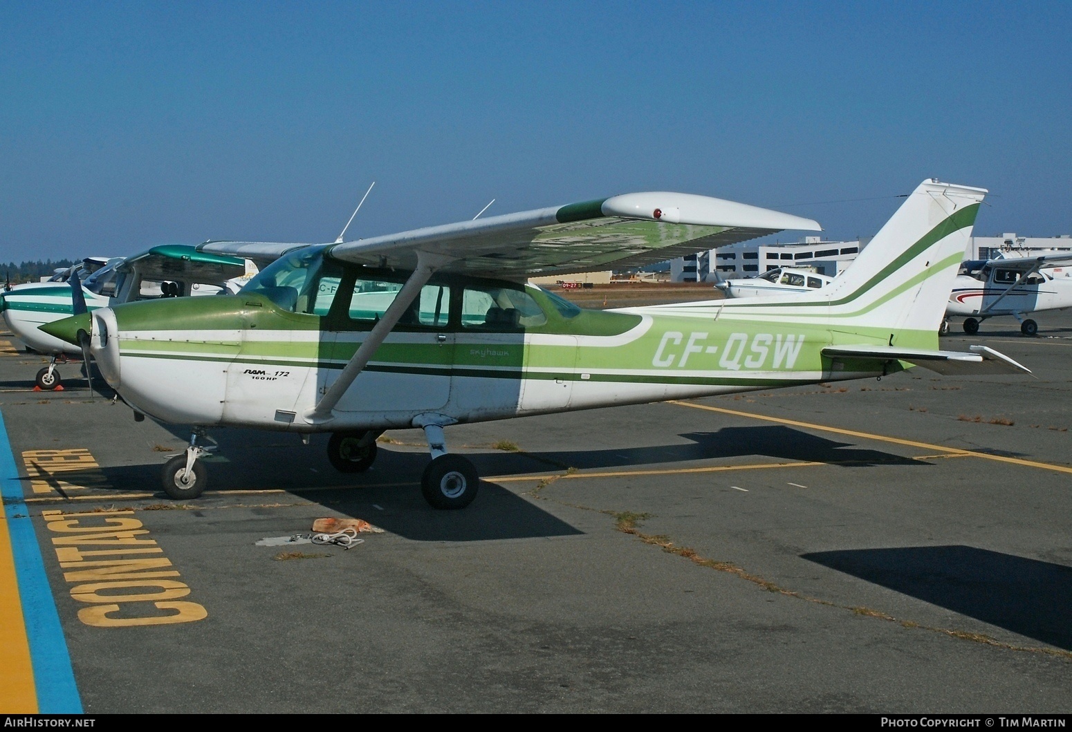 Aircraft Photo of CF-QSW | Cessna 172M/RAM | AirHistory.net #504385