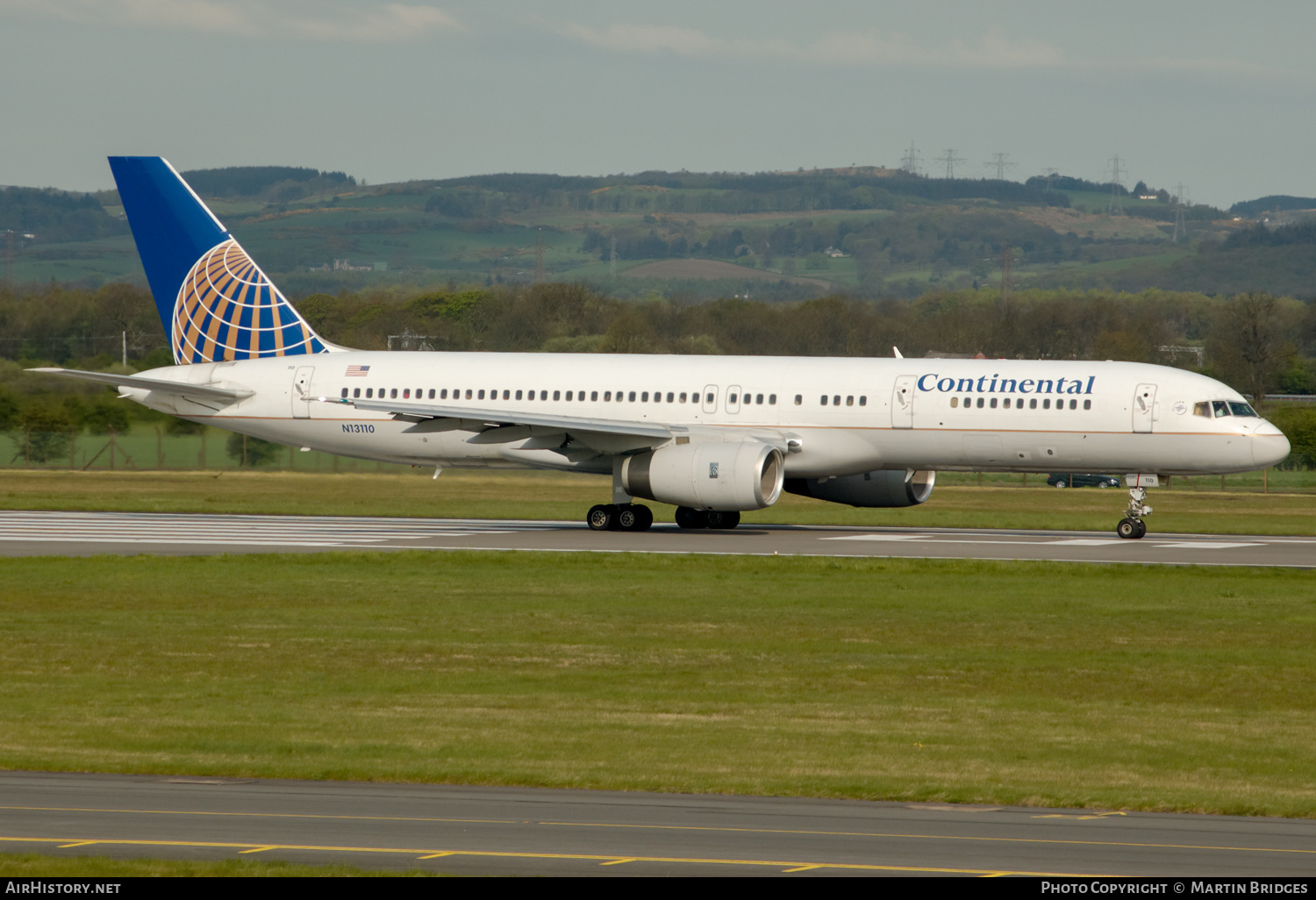 Aircraft Photo of N13110 | Boeing 757-224 | Continental Airlines | AirHistory.net #504387