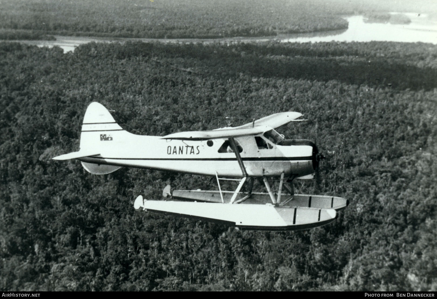 Aircraft Photo of VH-EAT | De Havilland Canada DHC-2 Beaver Mk1 | Qantas | AirHistory.net #504392