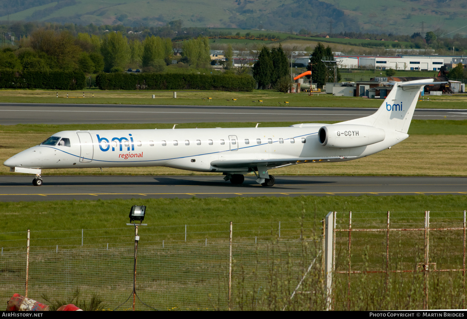 Aircraft Photo of G-CCYH | Embraer ERJ-145EP (EMB-145EP) | BMI Regional | AirHistory.net #504396