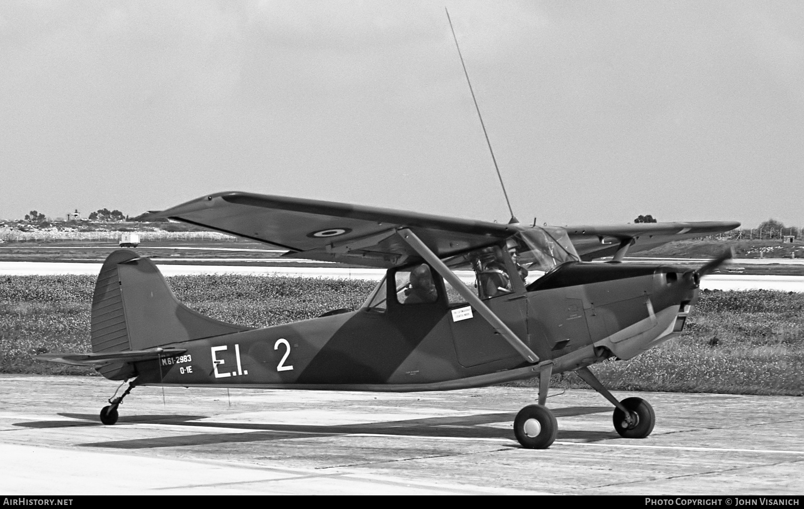 Aircraft Photo of MM61-2983 | Cessna O-1E Bird Dog (305C/L-19E) | Italy - Army | AirHistory.net #504399