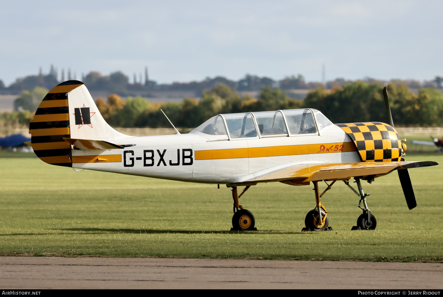 Aircraft Photo of G-BXJB | Yakovlev Yak-52 | AirHistory.net #504405