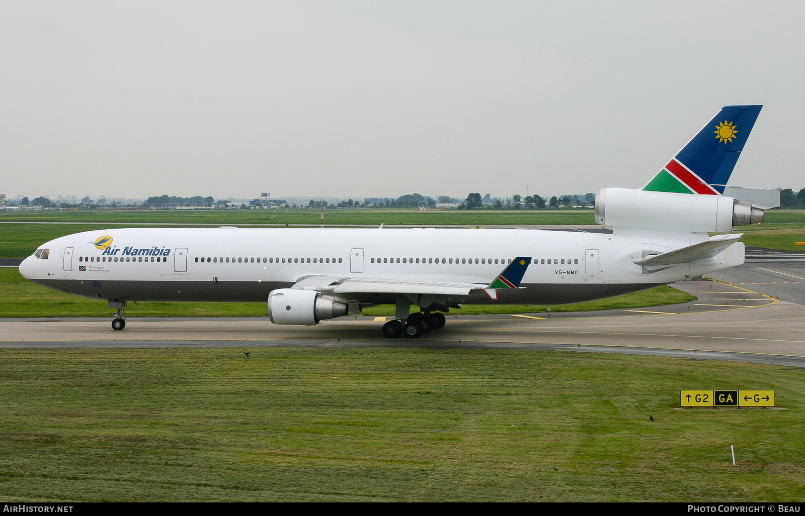 Aircraft Photo of V5-NMC | McDonnell Douglas MD-11 | Air Namibia | AirHistory.net #504407